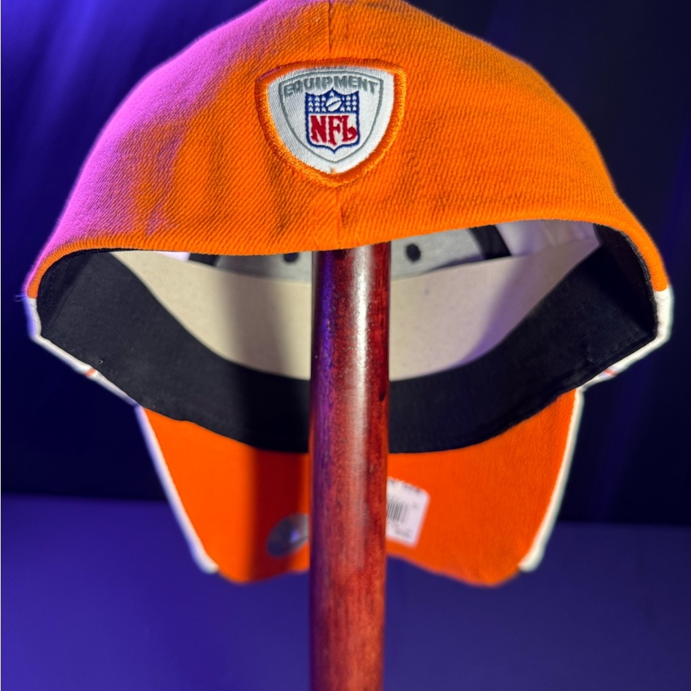 NFL/Reebok Cincinnati Bengals Orange and Black Cap NWT Stitched on Logo - Picture 8 of 8